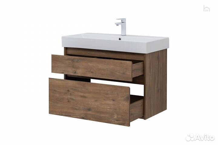 Тумба под раковину 85 (2 ящика) Nova Lite