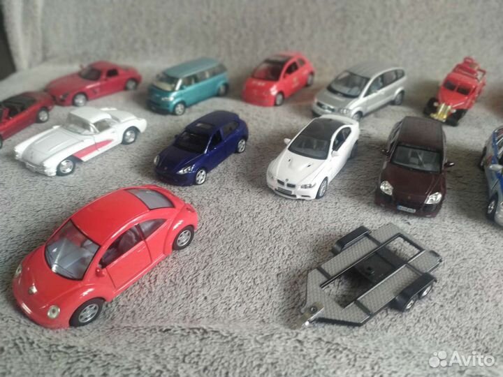 Машинки металлические модели