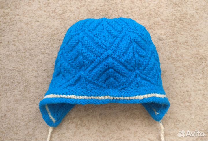 Зимняя шапка+шарф+варежки (комплект)