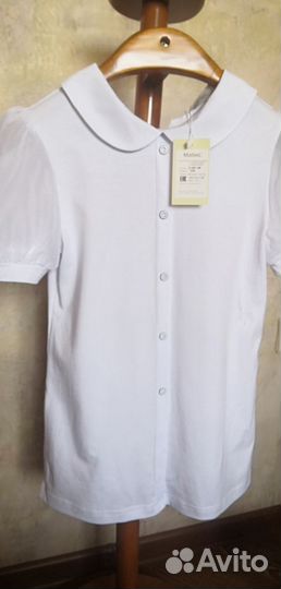 Блузка для девочки школьная