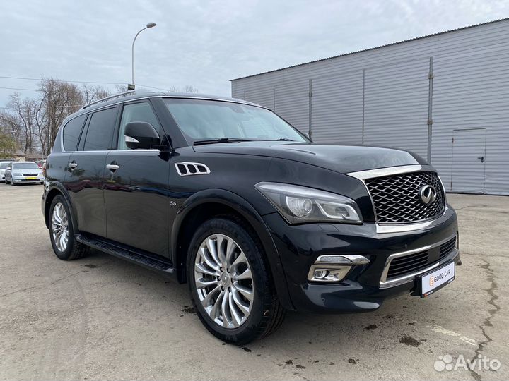 Infiniti QX80 5.6 AT, 2015, 106 223 км