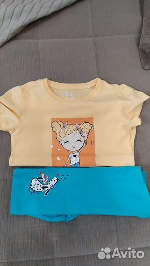 Футболка,Капри,лосины 116
