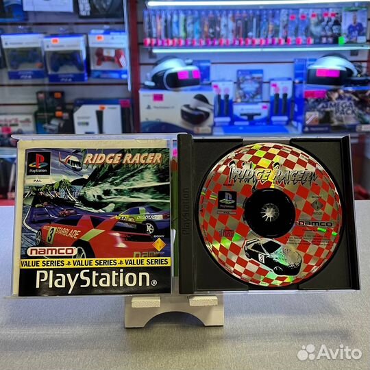 Ridge racer value series PS1 лицензия
