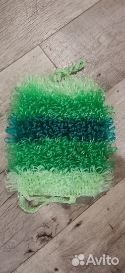 Мочалка ручной работы