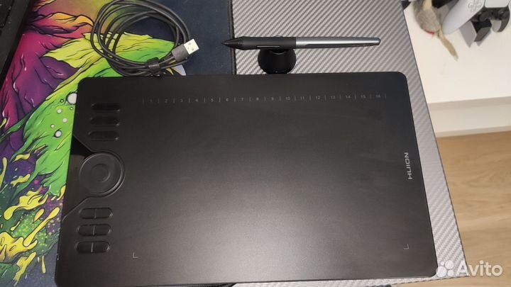 Графический планшет huion hs610