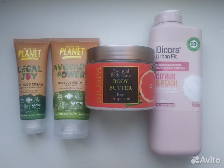 Средства по уходу за кожей лица и тела