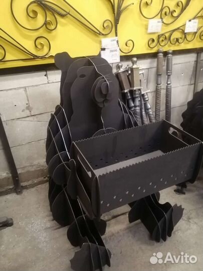 Мангал медведь