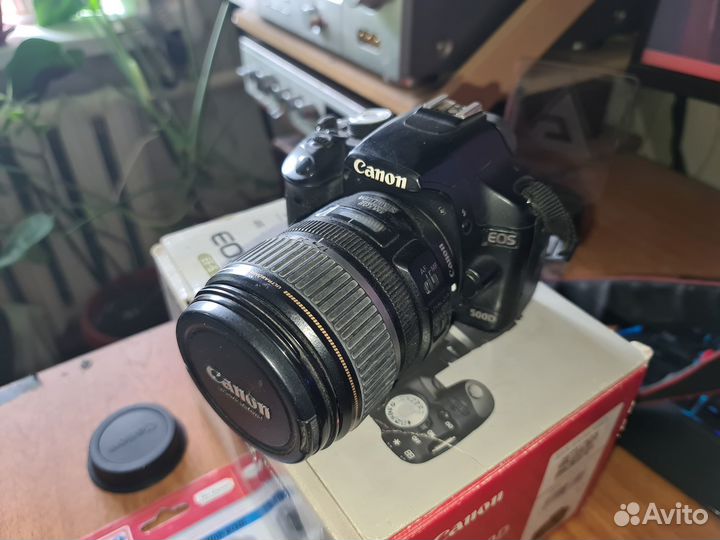 Canon EOS 500D + 2 обьектива