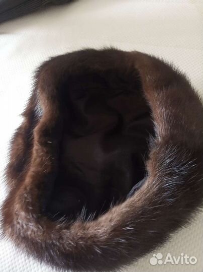 Шапка норковая женская