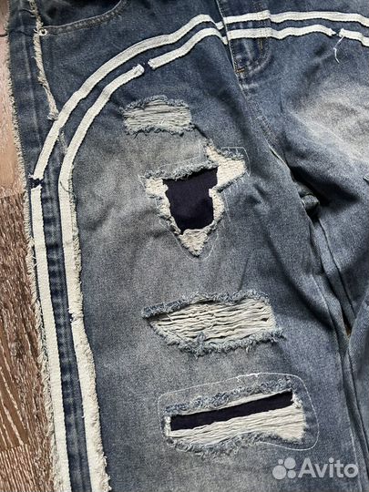 Джинсы как racer worldwide голубые