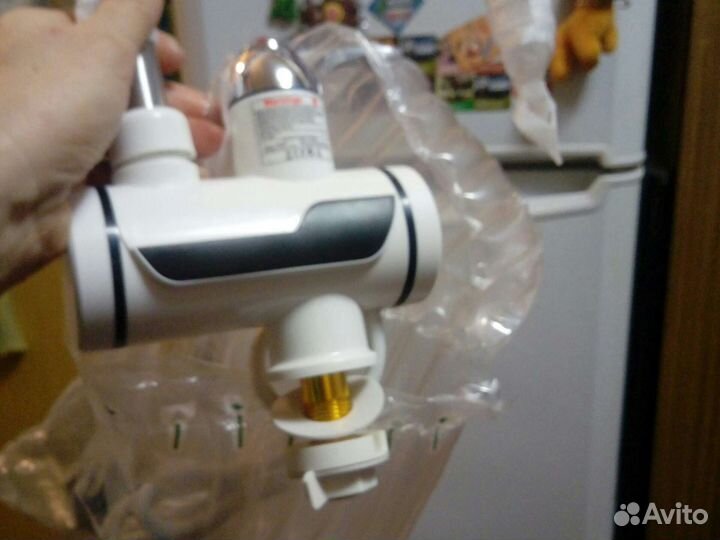 Проточный водонагреватель кран