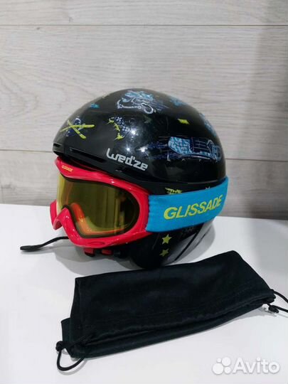 Шлем для малыша, маска, балаклава и чехол