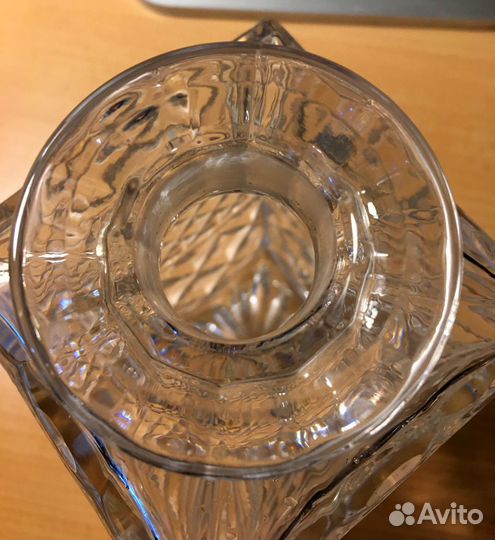 Графин Чехия Bohemia хрусталь вес 2кг