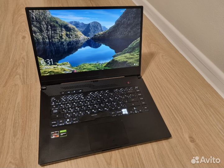 Игровой ноутбук asus ROG Zephyrus GA502I