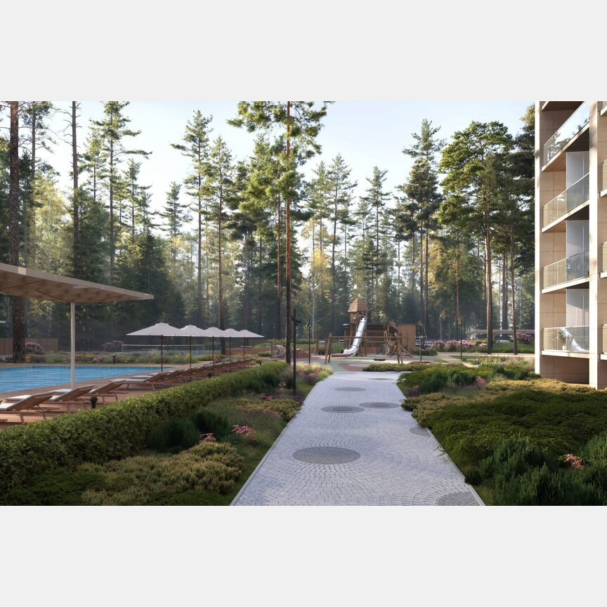 1-к. апартаменты, 56,2 м², 5/12 эт.