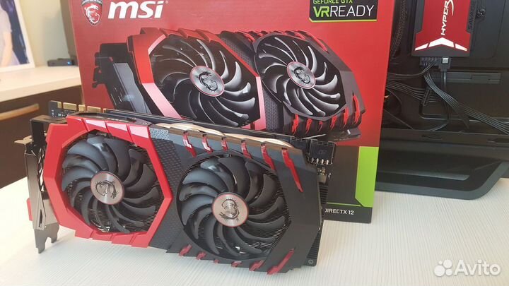 Видеокарта MSI GTX 1080 gaming X 8GB