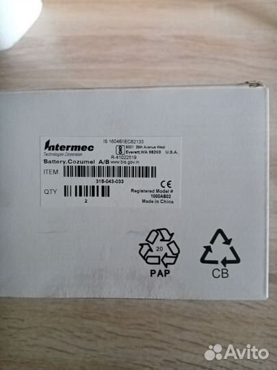 Аккумулятор для тсд Intermec CN70