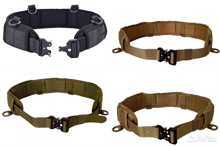 Боевой разгрузочный пояс с пряжкой кобра