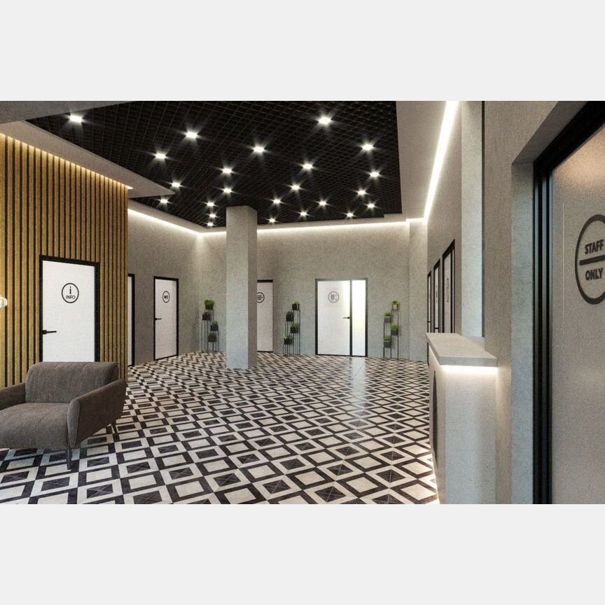 2-к. апартаменты, 47 м², 17/19 эт.