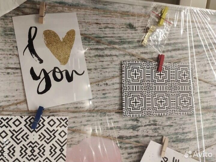 Картина на прищепках