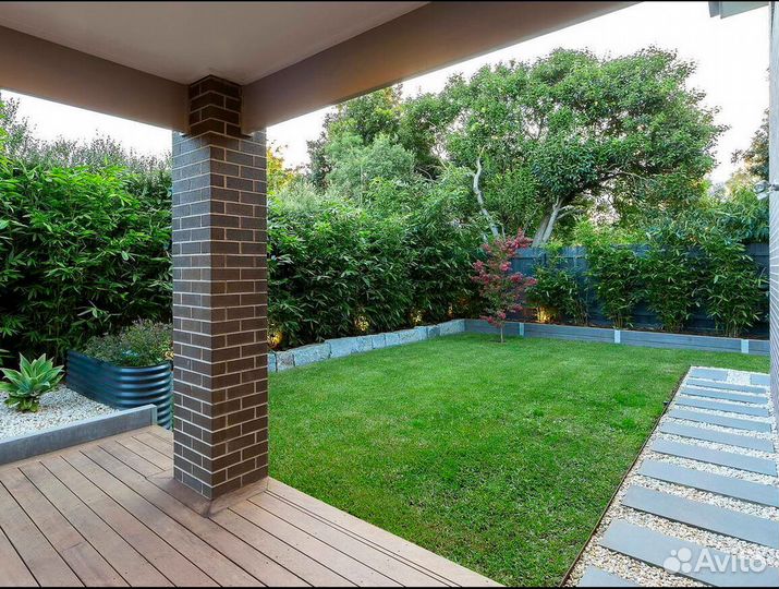 Рулонный газон с укладкой Элитный