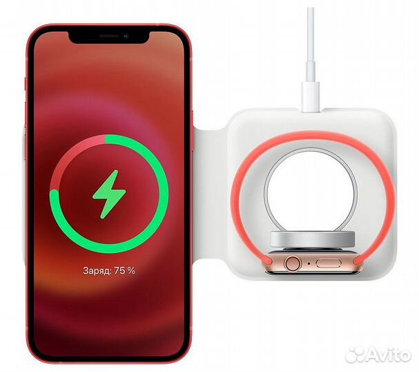 Беспроводное зарядное устройство Apple MagSafe Duo