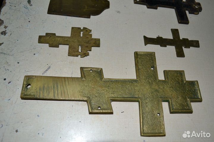 Икона, литьё-Распятия