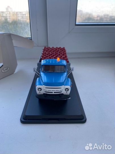 Модель грузовика 1:43 ЗИЛ 130 перевозка газовых