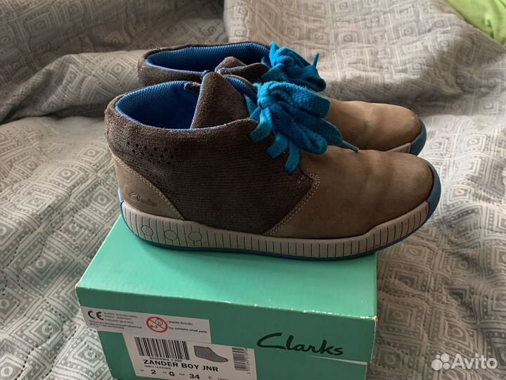 Ботинки Clarks 34