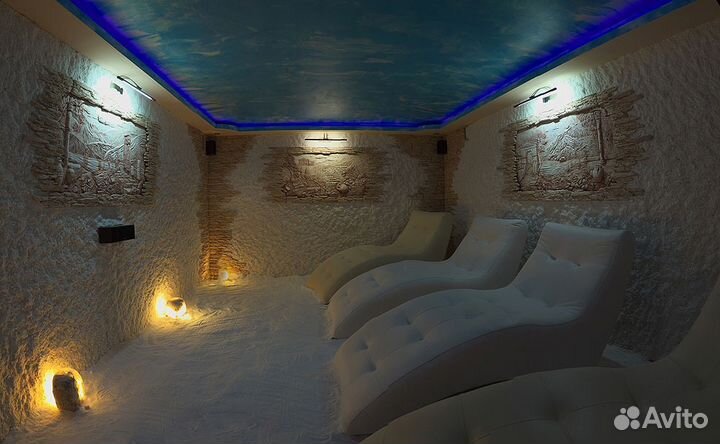 Строительство соляных комнат и галогенераторы