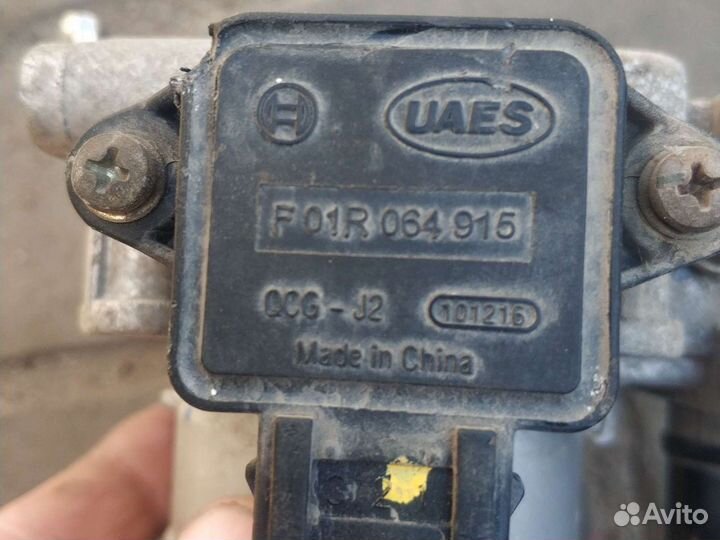 Дроссельная заслонка BYD F3 4G15S. 2012г