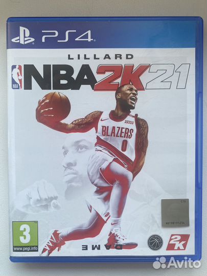 Игра для приставки PS4 NBA2K21