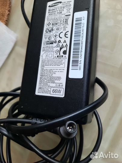 Блок питания для ноутбука samsung