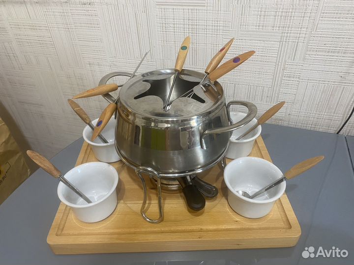 Фондюшница, набор для фондю в коробке