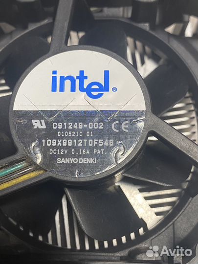 Кулер процеccорный Intel socket 478