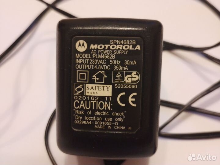 Блок питания motorola
