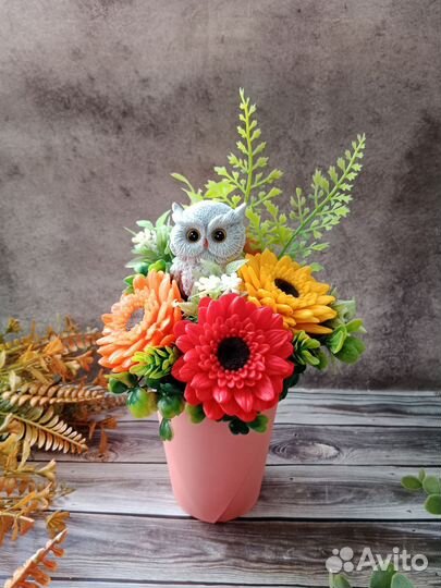 Мыло ручной работы букет