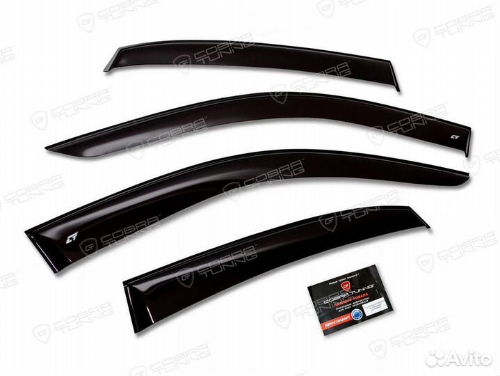 Дефлекторы окон LADA westa SV новые от CobraTuning