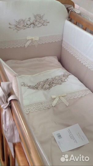 Комплект детского постельного белья и бортики