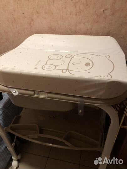 Пеленальный стол с ванночкой cam