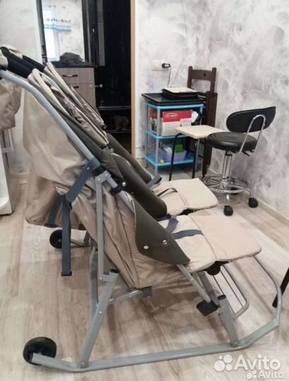 Санки коляска для двойни