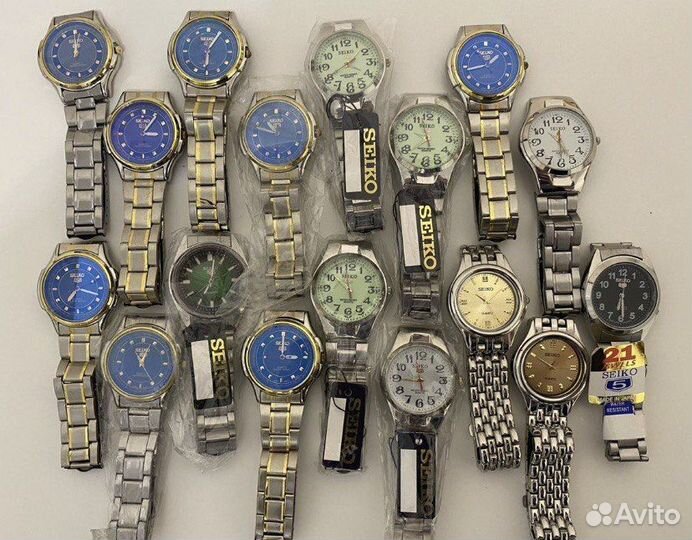 Часы наручные Seiko и Omax оптом новые