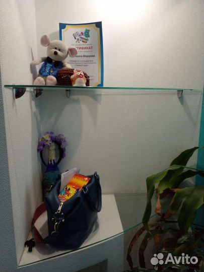 Полочки стеклянные