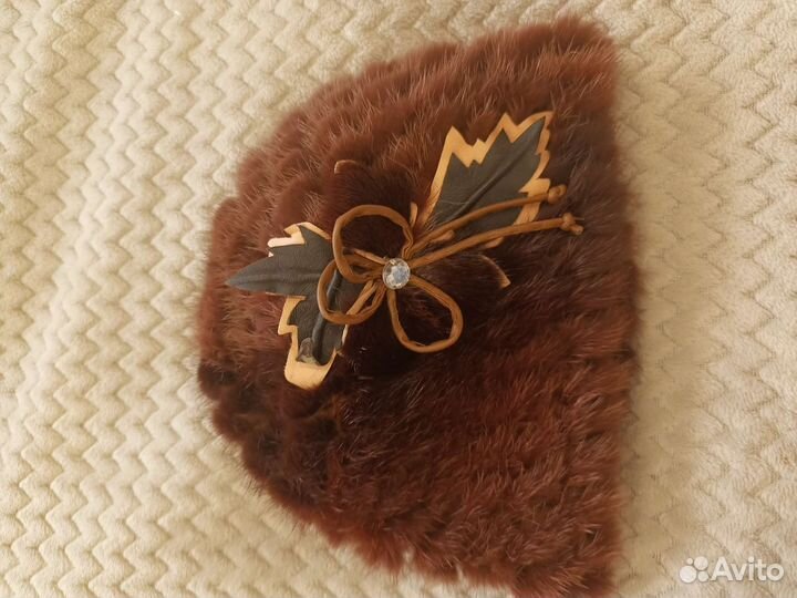 Шапка норковая