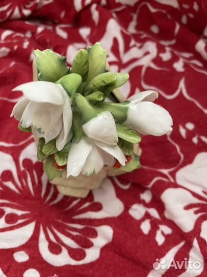 Фарфоровый букет зима ежевичная поляна