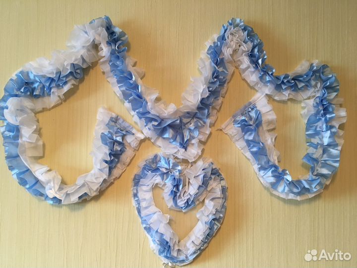 Лента для украшения машины