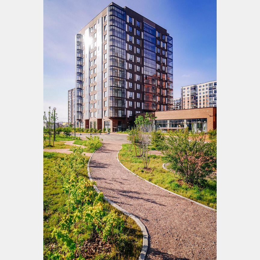 2-к. квартира, 64,8 м², 2/12 эт.