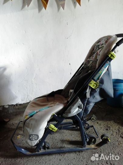 Сани зимние детские