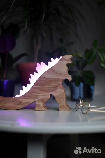 Настольный светильник (лампа/ночник) Годзилла