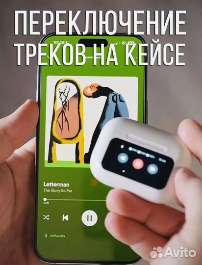 Наушники Apple Airpods Pro 2 с экраном